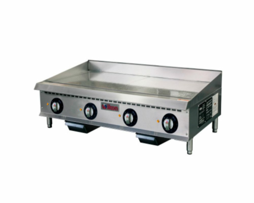 Ikon ITG-48E IKON Cooking Griddle, electric, countertop, 48 in W, polished steel griddle plat