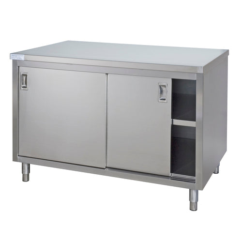 Tarrison TC-C3048 | Servery Work Table with Sliding Doors
