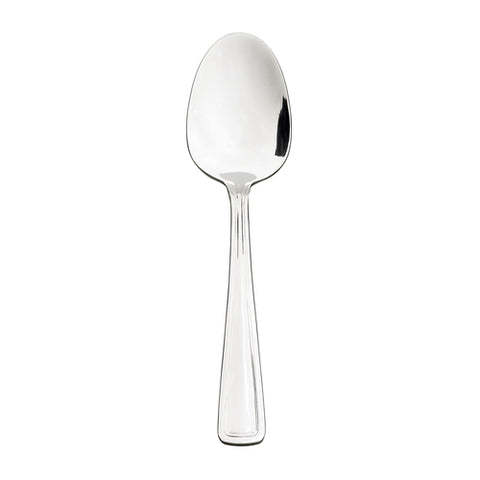 Browne 502602 Royal Dessert Spoon, 7-1/10 in , oval, 18/0 stainless steel, mirror finish