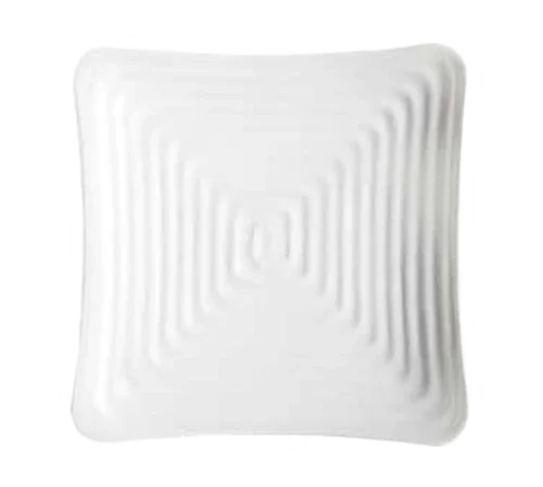 Get ML-64-W | Milano | Square Plate 11-3/4 in Break-Resistant Melamine