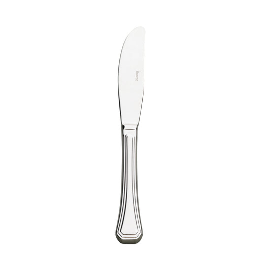 Browne 502021 Oxford Dessert Knife, 7-1/10 in , 13/0 stainless steel, mirror finish