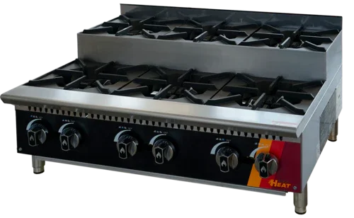EFI HHPSU-36-6B-N | Versa Heat | Hotplate Natural Gas 36 in W 6 Burners