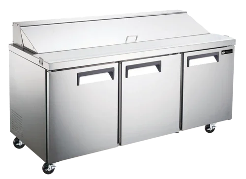 EFI CSDR3-72VCX | Versa C. X-Line | Refrigerated Salad/Sandwich Prep Table