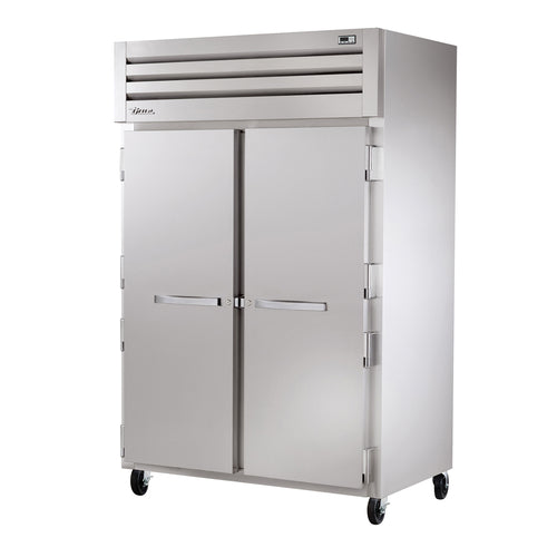True STR2H-2S SPEC SERIESr Heated Cabinet, reach-in, two-section, (2) stainless steel doors wi