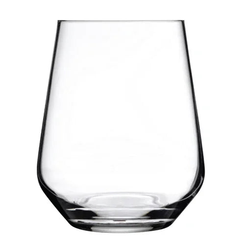Pasabahce PG41536 Pasabahce Allegra Stemless Tumbler Glass, 14-1/4 oz., 4-1/4 in H, (2-3/4 in T 2
