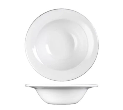 Churchill WH VPOB1 Oatmeal Bowl 9 oz Round Rolled Edge Microwave Dishwasher Safe