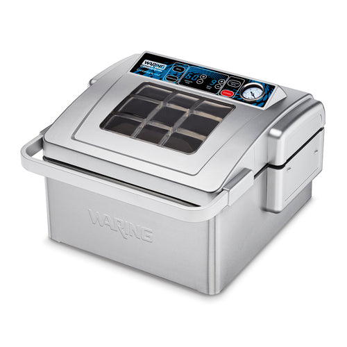 Waring  WCV300 Vacuum Packaging Machine, countertop, 11 in  seal bar, touchpad controls, viewin