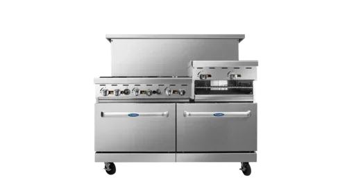 Atosa AGR-6B-24RGB-NG | Cook Rite | Range, natural gas | 60 in W x 31-1/2 in D x 57-1/2 in H | (6) 32,000 BTU