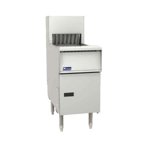 PITCO PCF-14 Crisp N Hold Crispy Food Station with floor model and 837 cu. in. capacity