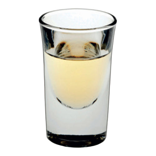 Pasabache PG52050 Pasabahce Shooter Glass, 1 oz. (30ml), 2-3/4 in H, (1-3/4 in T 1-1/4 in B), clea