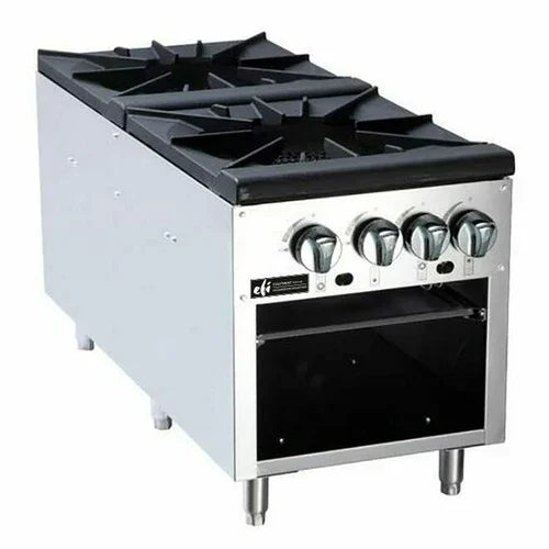 EFI RCTSP-18-2P | Versa Heat | Stock Pot Range LP Gas 18" W 2 Burners