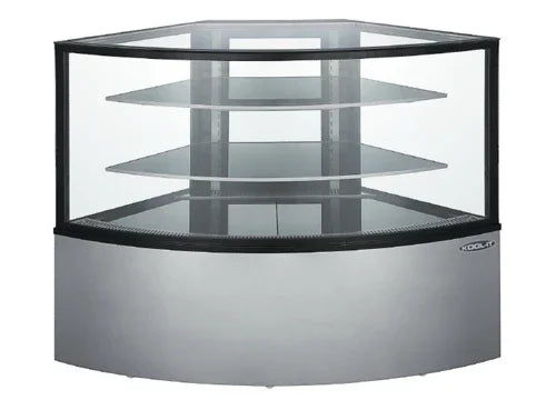 Kool-It KBF-60CD Corner Display Case for Full Service and Freestanding Use