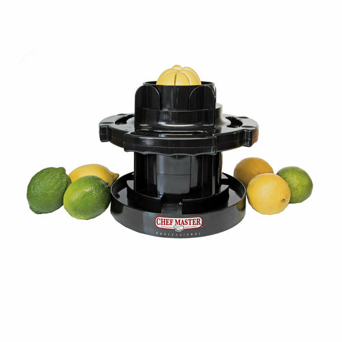 Chef Master 90023 Citrus Wedger, 8 section, non-skid rubber feet, black (must be purchased in case