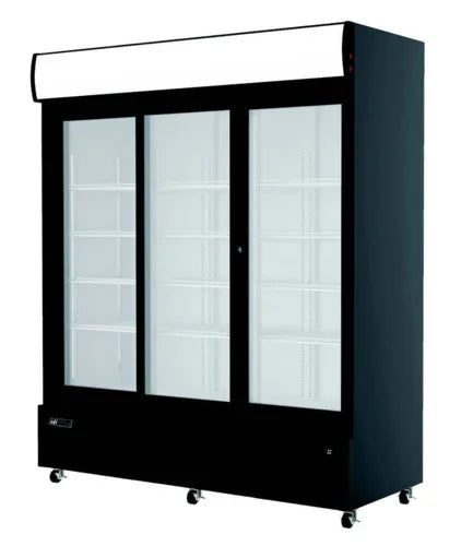 EFI C3S-68GD | Versa Chill | Display Cooler 68in W 3 sliding doors black