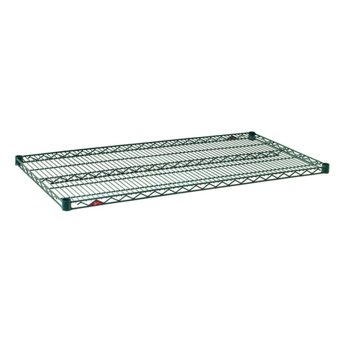 Metro 1824NK3  - Super Erectar Shelf, wire, 24 in W x 18 in D, Metroseal Green epoxy