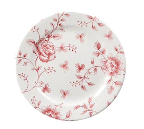 Churchill RCC VP651 Profile Plate, 6-5/8 in dia, round, rolled edge for microwave