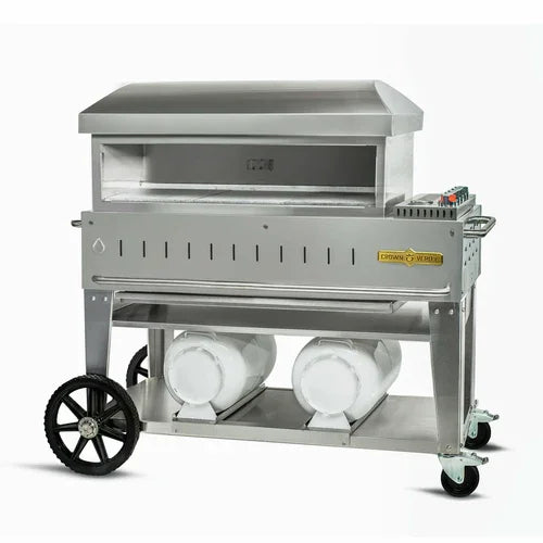 CROWN VERITY CV-PZ36-CB Pizza Oven with LP Gas and Volcano Stone Cooking