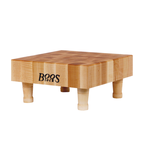John Boos MCS1 Gift Collection Cutting Board, 12 in W x 12 in D x 3 in  thick, end grain constr