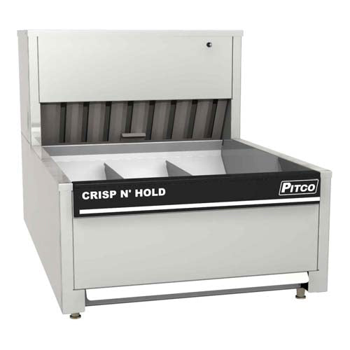 PITCO PCC-14 Crisp N Hold Food Station with 2 Sections and 837 Cu. In. Capacity