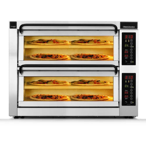 PIZZAMASTER PM 352ED-2DW Electric Countertop Oven with Two Chambers