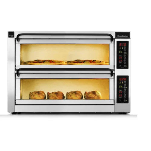 PIZZAMASTER PM 452ED-DW Electric Countertop Oven with Two Independent Chambers