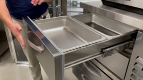 Beverage Air 36" Two Drawer Chef Base Refrigerator, 5.64 cu. ft. | WTRCS36HC