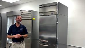 Beverage Air 26" Horizon Series Solid Door Reach-In Freezer, Top Mounted, 21.06 cu. ft. | HF1HC-1S