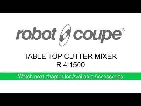 Robot Coupe R401B | Cutter/Mixer | 4.5 Liter Stainless Steel Bowl