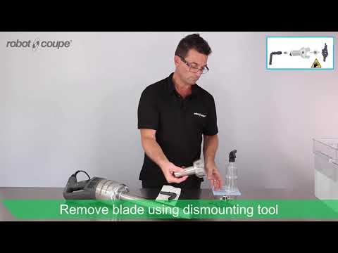 Robot Coupe MP450 | Commercial Power Mixer | Hand Held 18 in Stainless Steel Shaft