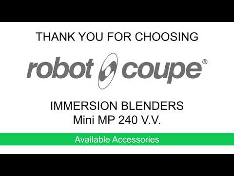 Robot Coupe MMP240VV | Mini Power Mixer | 15 Liter Capacity 10 in Shaft Length