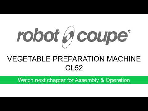 Robot Coupe CL52E NODISC | Commercial Food Processor | Vegetable Prep Attachment