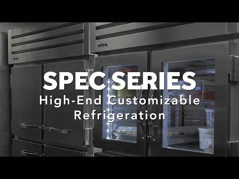 True STG1RRI89-1S | SPEC SERIES® | 35" 1-Solid Door Roll-In Refrigerator
