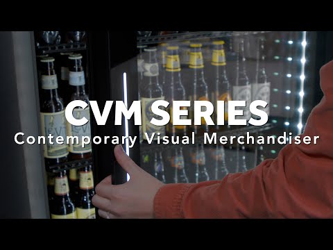 True CVM-13-HC~EGC01 | 25" Curved Edge Refrigerated Merchandiser