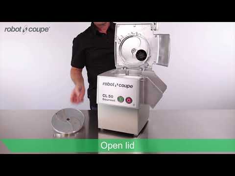 Robot Coupe CL50GOURMET | Commercial Food Processor | Vegetable Prep Attachment Set
