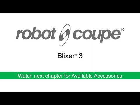 Robot Coupe BLIXER3 | Blixer | Commercial Blender Mixer 3.7L Stainless Steel Bowl