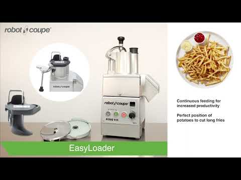 Robot Coupe R702 | Food Processor | 7.5 Liter Bowl | Continuous Feed Kit