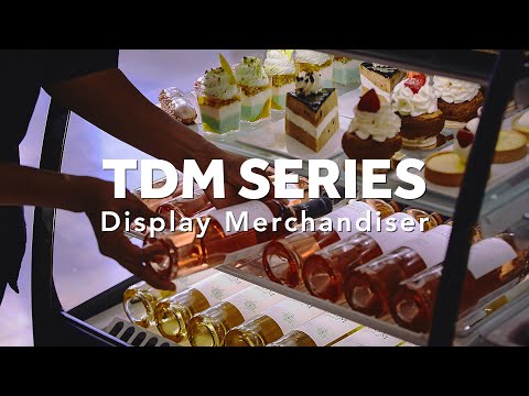 True TDM-R-48-GE/GE-B-W | 77" Black Glass End Merchandiser Display Case