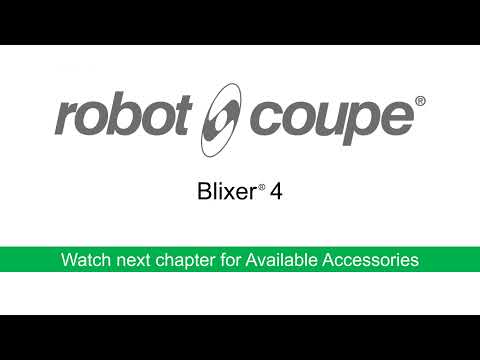 Robot Coupe BLIXER4 | Blixer | Commercial Blender/Mixer, 4.5L Stainless Steel Bowl