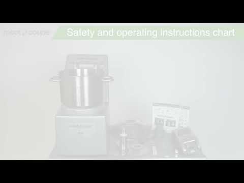 Robot Coupe R15 | Cutter/Mixer | 15 Liter Bench-Style Stainless Steel Bowl