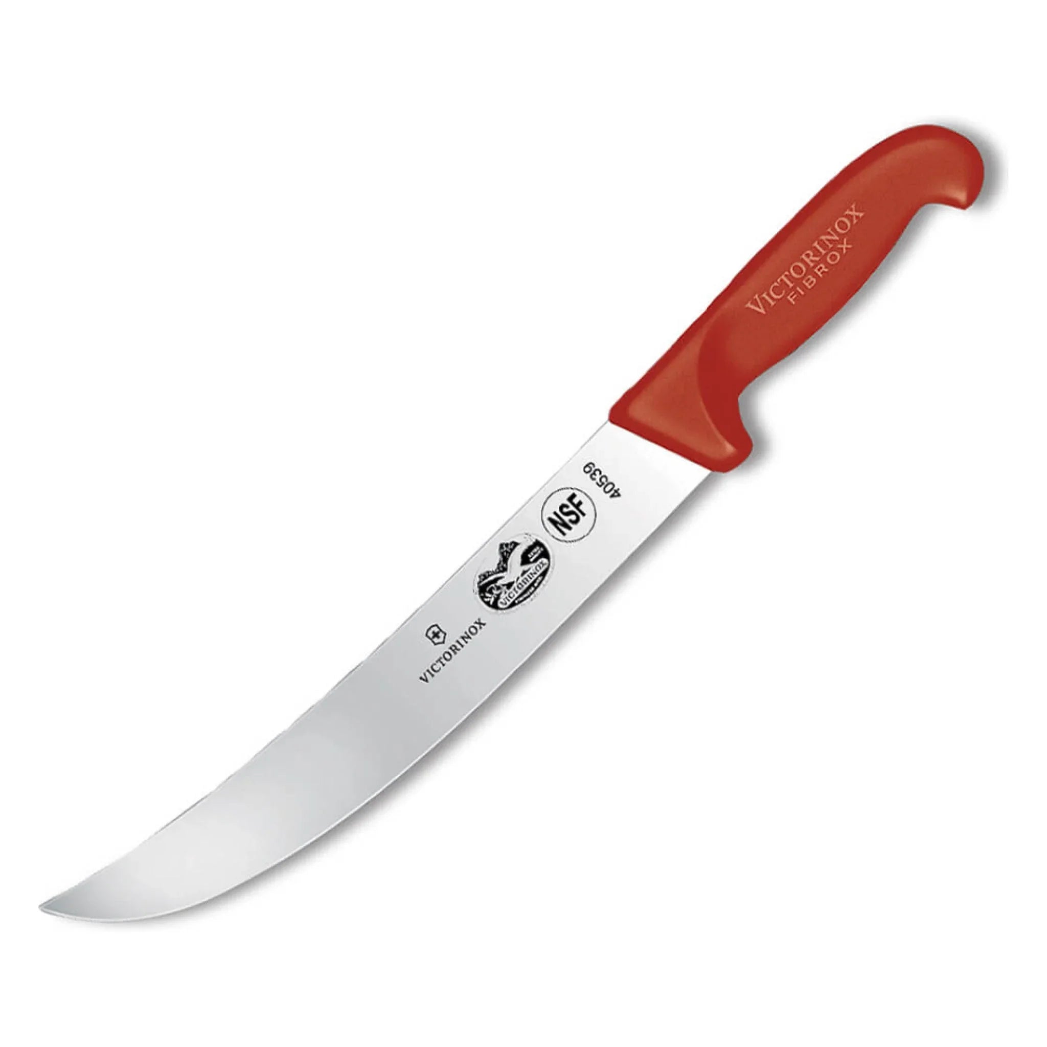 Victorinox Fibrox 10" Cimeter Knife, Red | 5.7301.25
