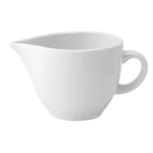 Pure White PWE11017 Jug 9 oz handled microwave and dishwasher safe