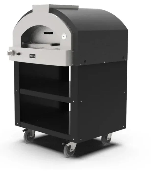 ALFA PROFESSIONAL Quick 2 Pizze Pizza Oven (Silver Grey)