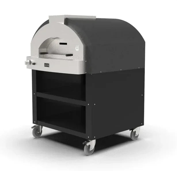 ALFA PROFESSIONAL Quick 4 Pizze Pizza Oven (Silver Grey)