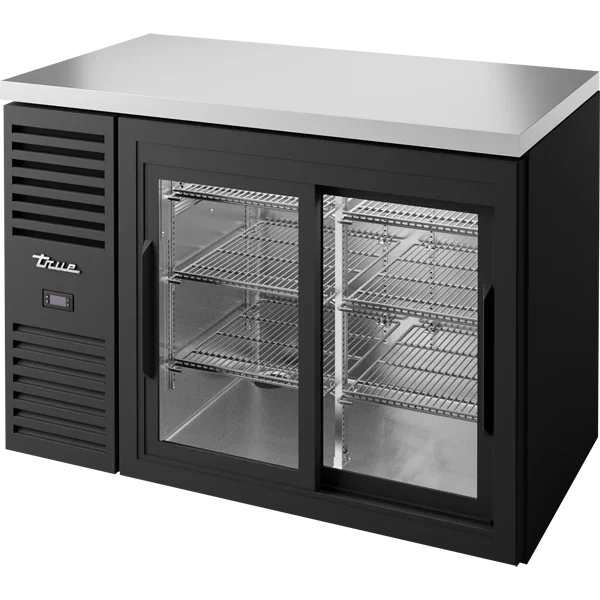 True TBR48-RISZ1-L-B-11-1 | 48" Reach-In Black Refrigerator 11.7 cu. ft.