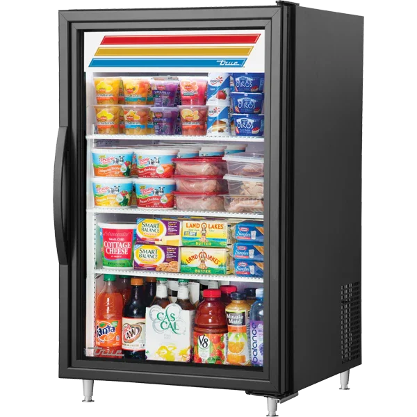 True GDM-07-HC~TSL01 | 24" 1-Glass Door Counter-Top Merchandiser  6.4 cu. ft.