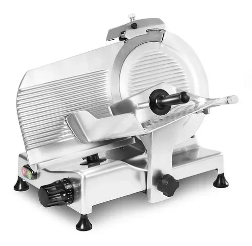 RHENINGHAUS RTS12 manual belt driven slicer with 9.05 in x 8.26 in cutting