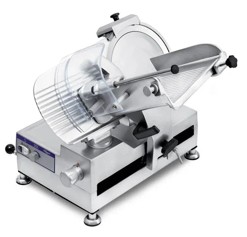 RHENINGHAUS STA12 Slicer with automatic belt drive and gravity feed system