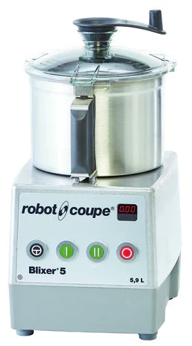 Robot Coupe BLIXER5 Commercial Blender Mixer with 5.9 Liter Stainless Steel Capacity