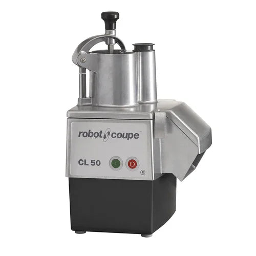 Robot Coupe CL50E Commercial Food Processor with Kidney Shape Vegetable Prep Attachment