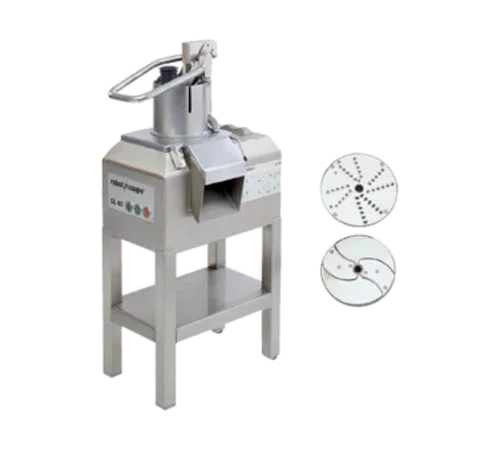 Robot Coupe CL60E Food Processor Produces Up to 3970 lbs/hr with Accessories